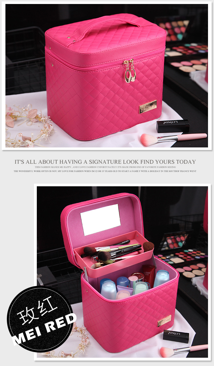 Wholesale Custom Cosmetic Bag New Large Capacity Travel Portable Cosmetic Case Portable Pu Cosmetics Storage Bag Wholesale Custom Cosmetic Bag New Large Capacity Travel Portable Cosmetic Case Portable Pu Cosmetics Storage Bag