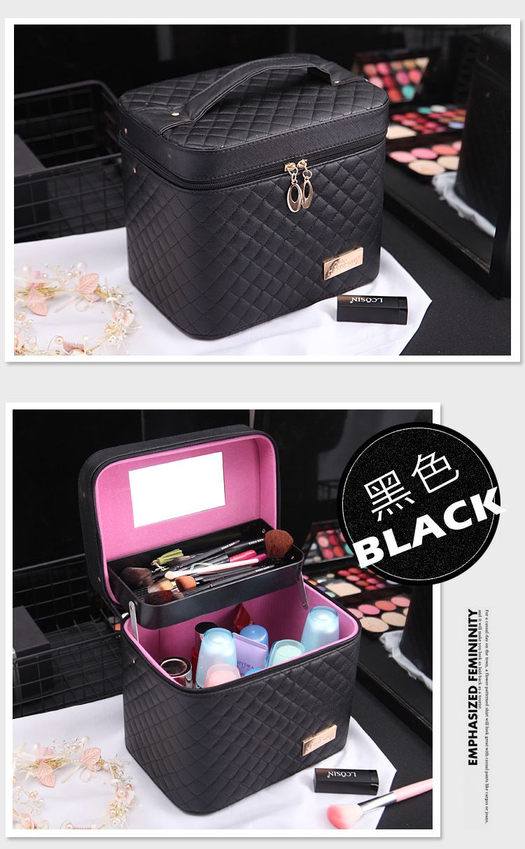 Wholesale Custom Cosmetic Bag New Large Capacity Travel Portable Cosmetic Case Portable Pu Cosmetics Storage Bag Wholesale Custom Cosmetic Bag New Large Capacity Travel Portable Cosmetic Case Portable Pu Cosmetics Storage Bag