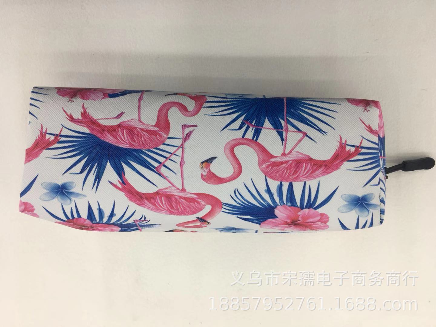 Fashion Large Capacity Cartoon Pencil Case Creative Flamingo Pattern Student Prize Stationery Storage Bag Portable Pencil Bag Pencil Case Fashion Large Capacity Cartoon Pencil Case Creative Flamingo Pattern Student Prize Stationery Storage Bag Portable Pencil Bag Pencil Case