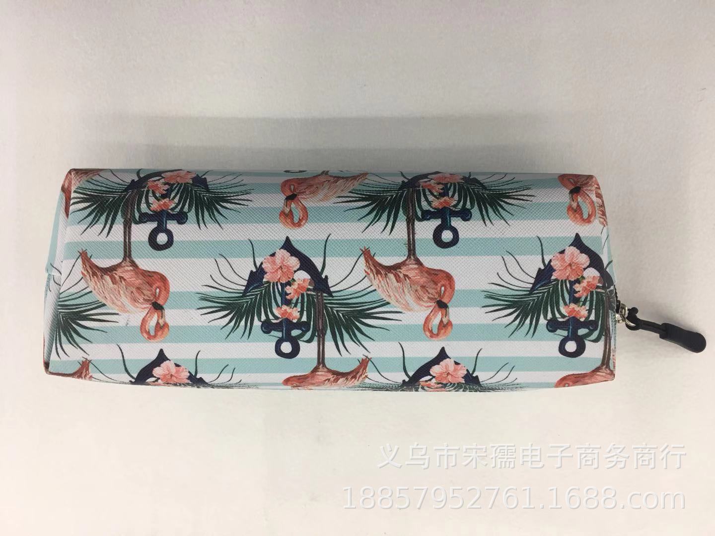 Fashion Large Capacity Cartoon Pencil Case Creative Flamingo Pattern Student Prize Stationery Storage Bag Portable Pencil Bag Pencil Case Fashion Large Capacity Cartoon Pencil Case Creative Flamingo Pattern Student Prize Stationery Storage Bag Portable Pencil Bag Pencil Case