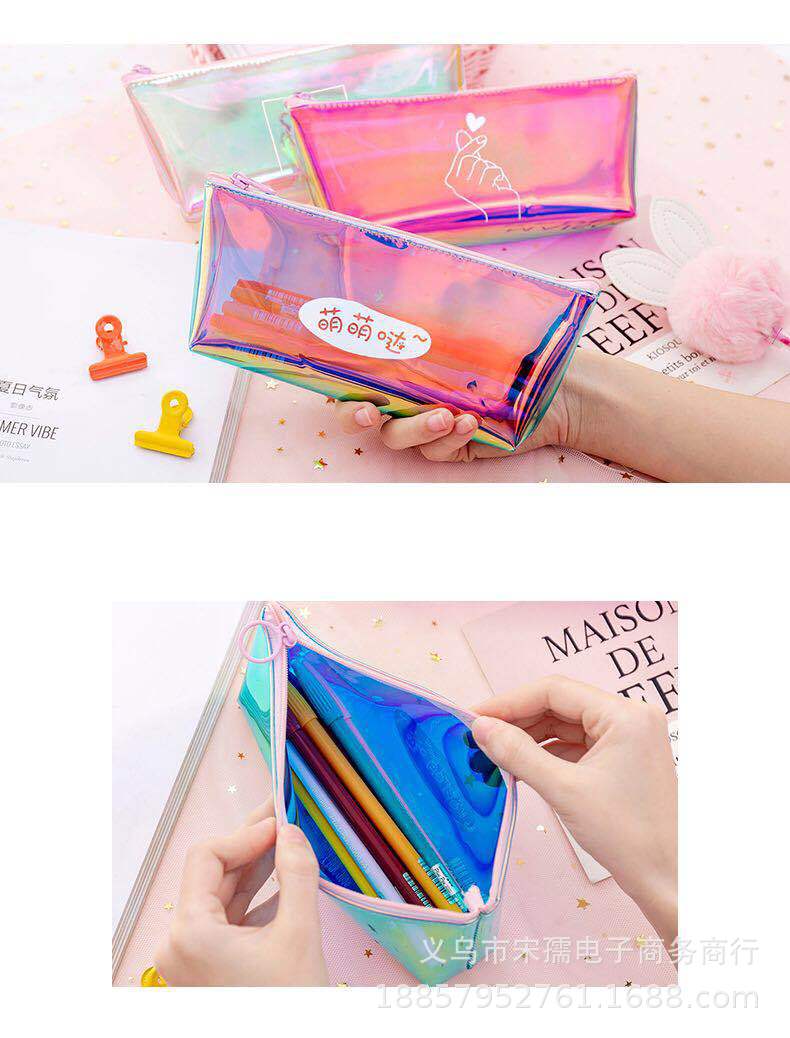 Large Pencil Case PVC Pen Bag Pencil Case Laser Reflective TPU Pencil Case Student Prize Oxford Fabric Pencil Bag Pencil Case Stationery Storage Bag Large Pencil Case PVC Pen Bag Pencil Case Laser Reflective TPU Pencil Case Student Prize Oxford Fabric Pencil Bag Pencil Case Stationery Storage Bag