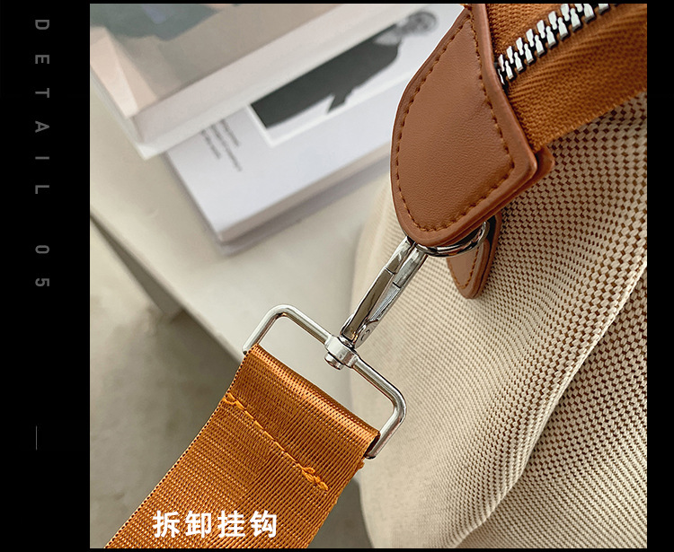 Korean Style Cute Mickey Printed Travel Canvas Bag Large Capacity Portable Shoulder Messenger Bag Travel Clothes Storage Bag Korean Style Cute Mickey Printed Travel Canvas Bag Large Capacity Portable Shoulder Messenger Bag Travel Clothes Storage Bag