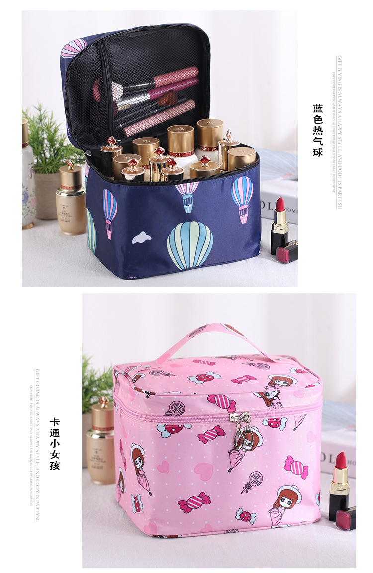 Net Red Cosmetic Bag Portable Large Capacity Storage Bag Wash Skin Care Bag Portable Water-Repellent Cloth Ins Wind Super Hot Net Red Cosmetic Bag Portable Large Capacity Storage Bag Wash Skin Care Bag Portable Water-Repellent Cloth Ins Wind Super Hot