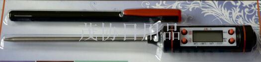 Jr-1 food pen electronic digital display thermometer kitchen barbecue baking thermometer with a pen cap.