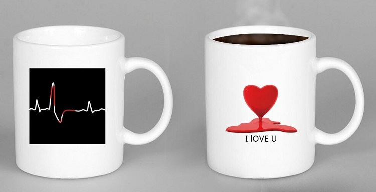 Thermometer color Palm cups Cup creative blood beard color glass of eye glass factory outlet