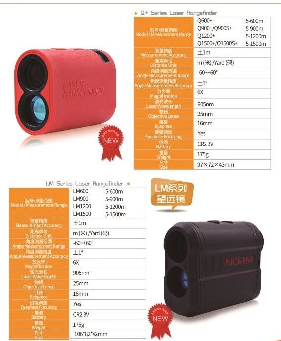 Manufacturer direct range finder, telescope range finder, the thermometer Manufacturer direct range finder, telescope range finder, the thermometer