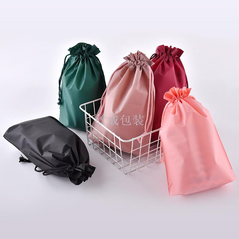 Eva Frosted Drawstring Bag One-Piece Trousers Socks Drawstring Bag Towel Gift Storage Bag Bottoming Flame Shirt Bag
