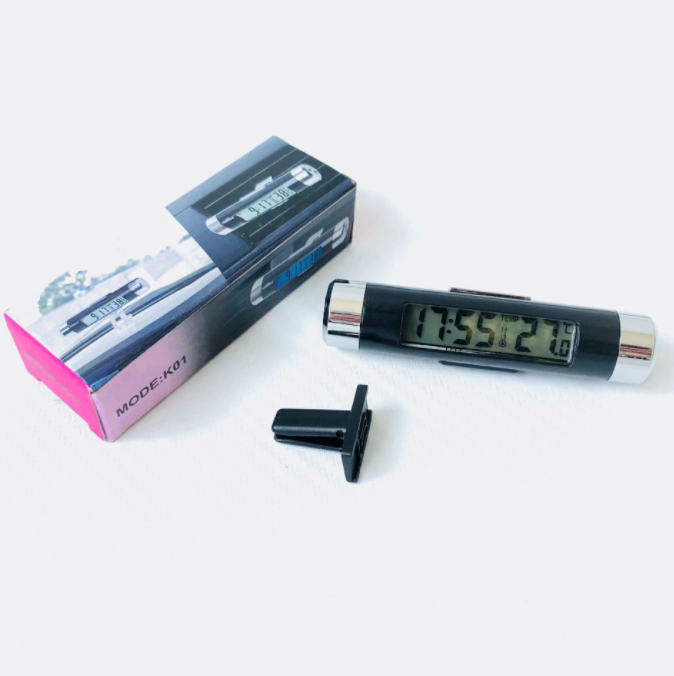 Automobile Tuyere LED Electronic Watch Thermometer for Foreign Trade Automobile Tuyere LED Electronic Watch Thermometer for Foreign Trade