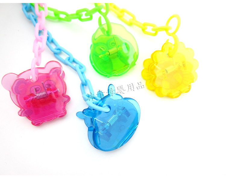 Teether Rope Buckle Baby Pacifier Chain Pacifier Clip Plastic Mouth Toy Chain Cartoon Plastic Pacifier Accessories Teether Rope Buckle Baby Pacifier Chain Pacifier Clip Plastic Mouth Toy Chain Cartoon Plastic Pacifier Accessories