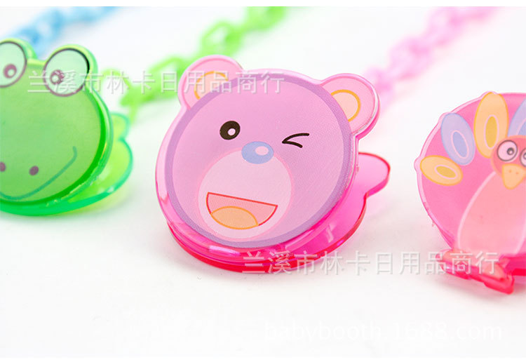 Teether Rope Buckle Baby Pacifier Chain Pacifier Clip Plastic Mouth Toy Chain Cartoon Plastic Pacifier Accessories Teether Rope Buckle Baby Pacifier Chain Pacifier Clip Plastic Mouth Toy Chain Cartoon Plastic Pacifier Accessories
