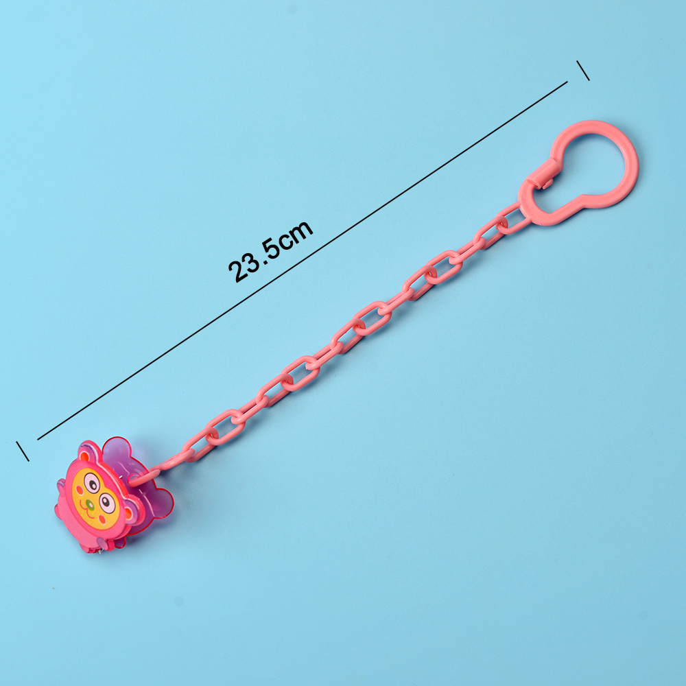 Teether Rope Buckle Baby Pacifier Chain Pacifier Clip Plastic Mouth Toy Chain Cartoon Plastic Pacifier Accessories Teether Rope Buckle Baby Pacifier Chain Pacifier Clip Plastic Mouth Toy Chain Cartoon Plastic Pacifier Accessories
