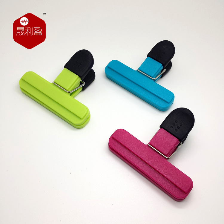 Plastic Bag Sealing Clip Universal Food Food Sealing Clip Creative Preservation Moisture-Proof Snack Clip Tea Bag Clip