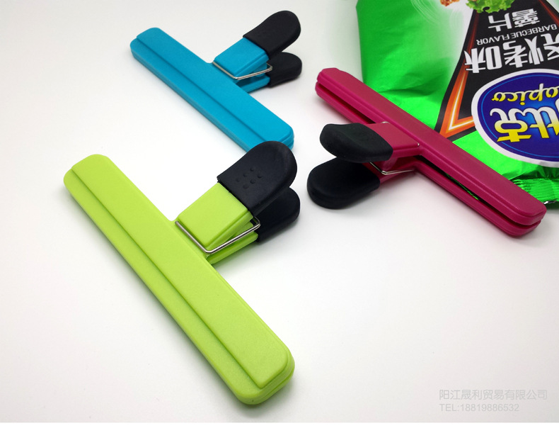 Plastic Bag Sealing Clip Universal Food Food Sealing Clip Creative Preservation Moisture-Proof Snack Clip Tea Bag Clip Plastic Bag Sealing Clip Universal Food Food Sealing Clip Creative Preservation Moisture-Proof Snack Clip Tea Bag Clip