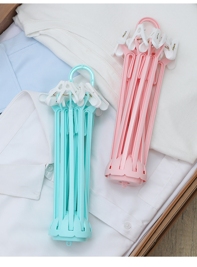 Clothes-hanger multi-clip Clothes-hanger Household plastic folding umbrella baby fabric reaper -towel rack for Clothes-hanger multi-clip Clothes-hanger Household plastic folding umbrella baby fabric reaper -towel rack for