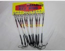 3-color plastic clip key ring plastic plastic spring spring line the spring ropes 7/buckle spring line