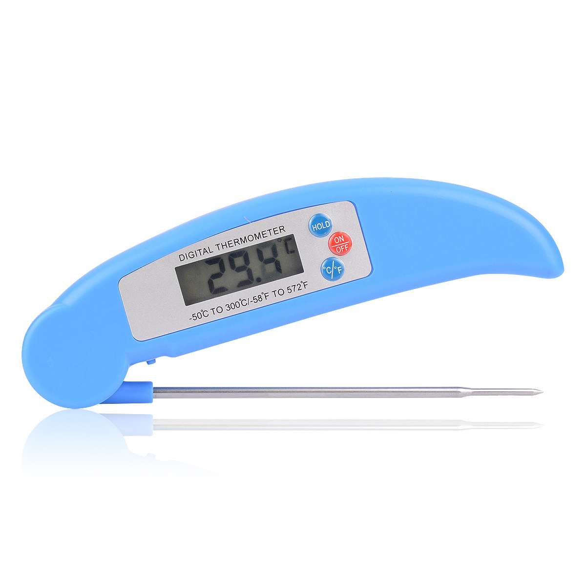 Folding Probe Barbecue Barbecue Thermometer Kitchen Food Electron Spectrum Thermometer Folding Probe Barbecue Barbecue Thermometer Kitchen Food Electron Spectrum Thermometer