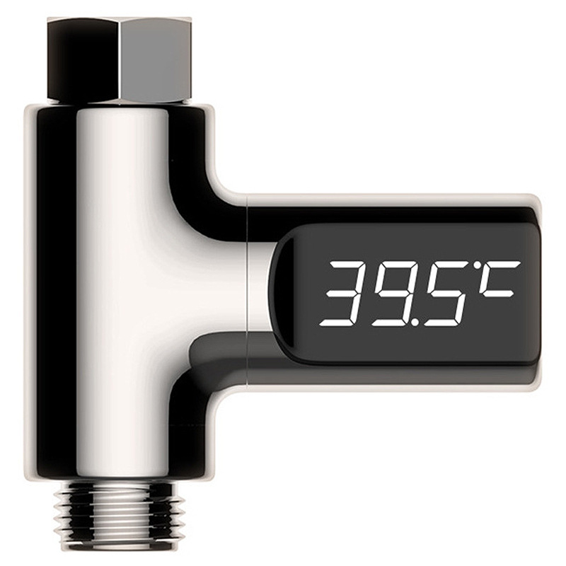 Zhiwen Passive Led Water Thermometer Electronic Faucet Baby Bath Bath Creative Shower Thermometer