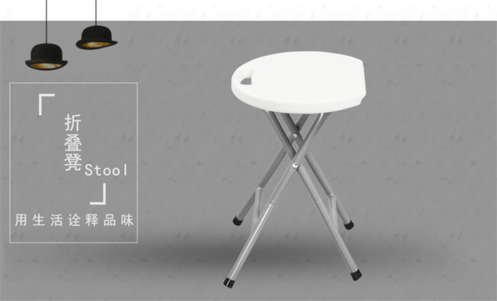 Direct manufacturers, plastic folding stool, outdoor chair, office chair, stool