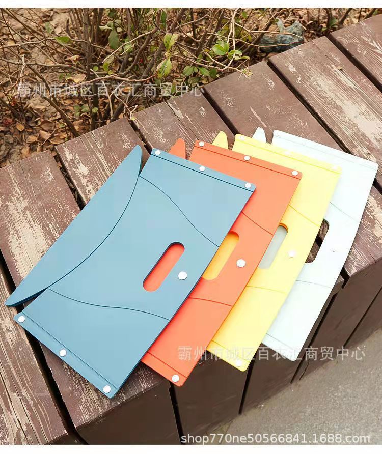 Folding Stool Plastic Stool Convenient Paper Stool Outdoor Travel Multi-Functional Small Stool Household Supplies Wholesale Small Bench