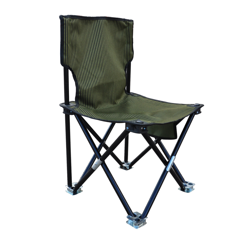 Factory direct folding chair camping fishing stool tear proof cloth collapse in Oxford
