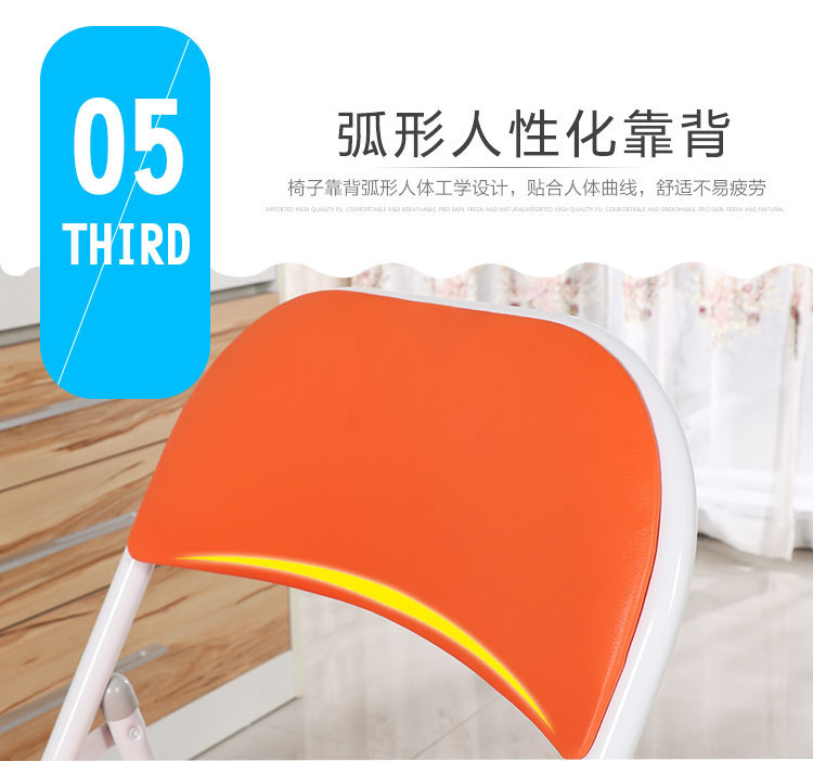 Conference Folding Chair Home Computer Casual Seat Simple Office Armchair Stool Arm Chair Dining Chair