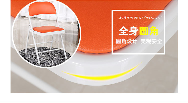 Conference Folding Chair Home Computer Casual Seat Simple Office Armchair Stool Arm Chair Dining Chair