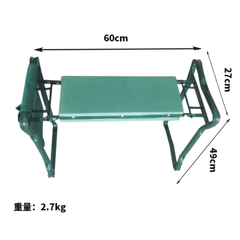Garden Kneeling Stool Foldable Sitting and Kneeling Dual-Purpose Gardening Kneeling Chair Garden Kneeler Folding Chair