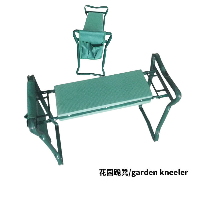 Garden Kneeling Stool Foldable Sitting and Kneeling Dual-Purpose Gardening Kneeling Chair Garden Kneeler Folding Chair