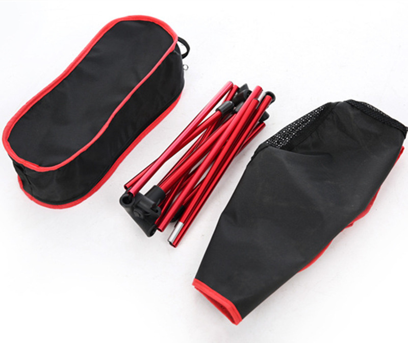 Portable Ultralight Moon Chair High Strength Aviation Aluminum Alloy Outdoor Travel Folding Chair Fishing Stool Armchair