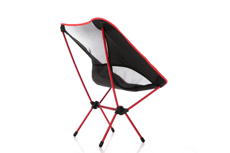 Portable Ultralight Moon Chair High Strength Aviation Aluminum Alloy Outdoor Travel Folding Chair Fishing Stool Armchair