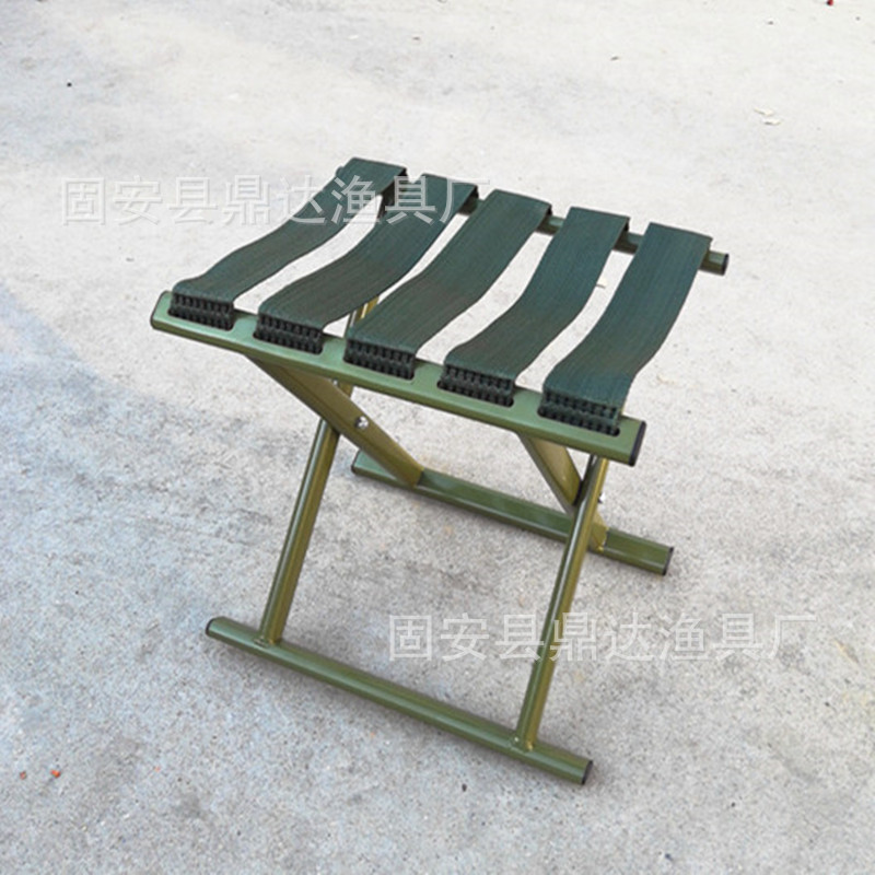 Dingda Military Stool Fishing Stool Folding Stool Maza Chair Outdoor Fishing Angling Supplies Chair