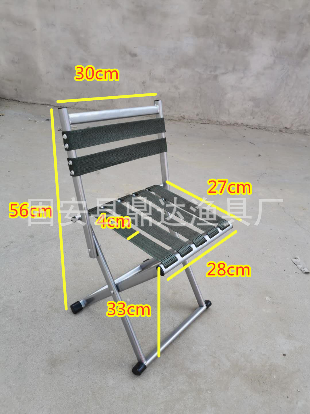 Dingda Military Stool Fishing Stool Folding Stool Maza Chair Outdoor Fishing Angling Supplies Chair