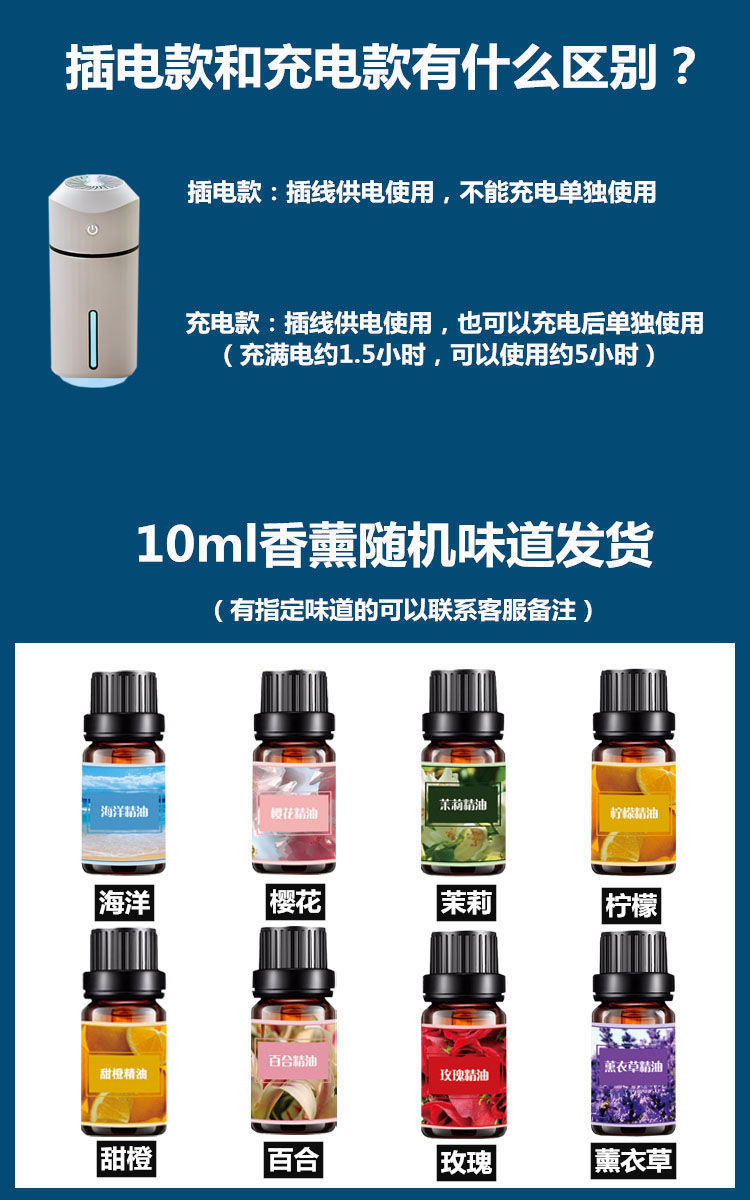 Colorful Lights Auto Aromatherapy Humidifier Desktop Rechargeable Household Bedroom Air Purifier Mute Large Sprayer Colorful Lights Auto Aromatherapy Humidifier Desktop Rechargeable Household Bedroom Air Purifier Mute Large Sprayer