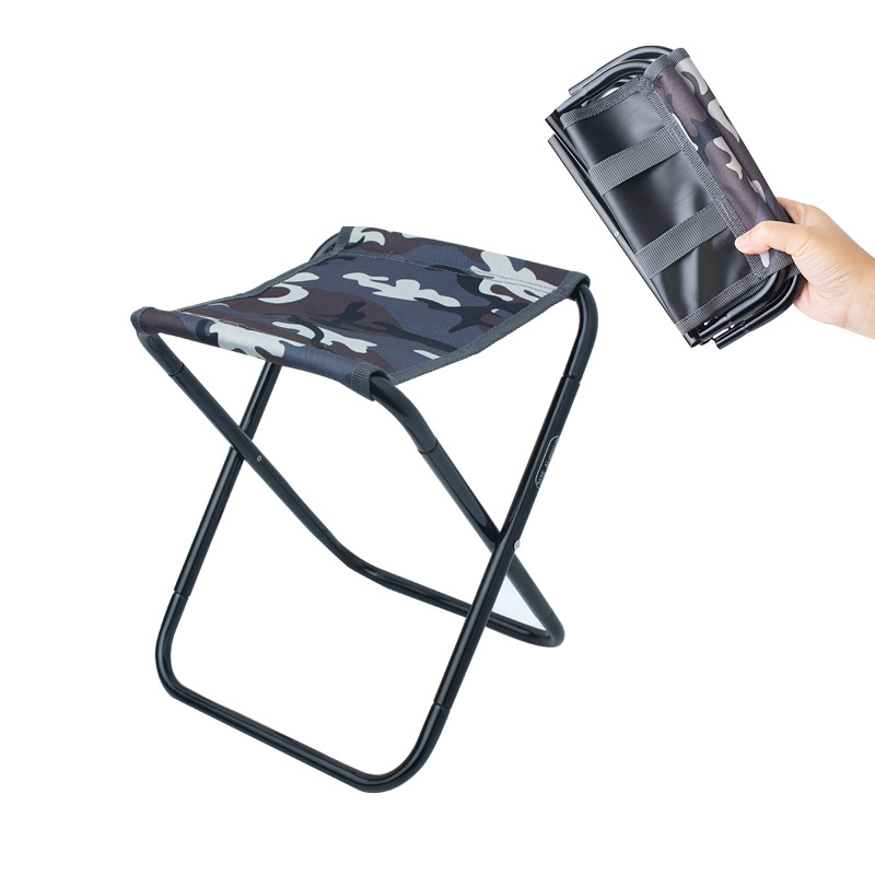 Shanqu Outdoor Folding Stool 7075 Aluminum Alloy Fishing Chair Barbecue Stool Portable Train Camp Chair Camping Chair