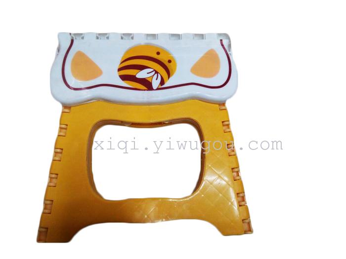 Cartoon printed folding stool fishing train storage stool RS-6908