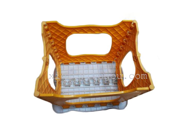 Cartoon printed folding stool fishing train storage stool RS-6908