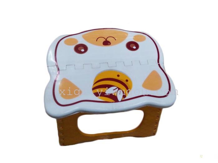 Cartoon printed folding stool fishing train storage stool RS-6908