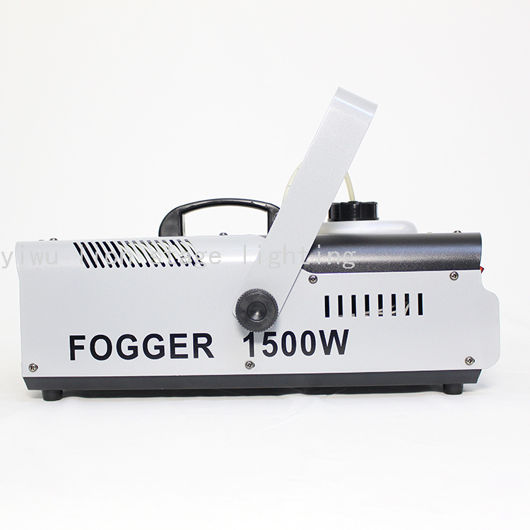 Factory Direct Sales 1500wled Colorful Remote Control Portable Smoke Making Machine Wedding Stage Professional Sprayer Fog Machine