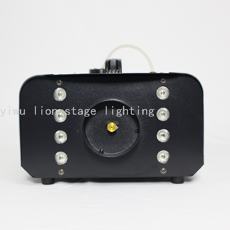 Factory Direct Sales 1500wled Colorful Remote Control Portable Smoke Making Machine Wedding Stage Professional Sprayer Fog Machine