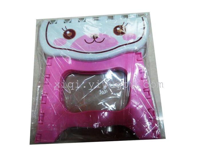 Cartoon printed folding stool fishing train storage stool RS-6909