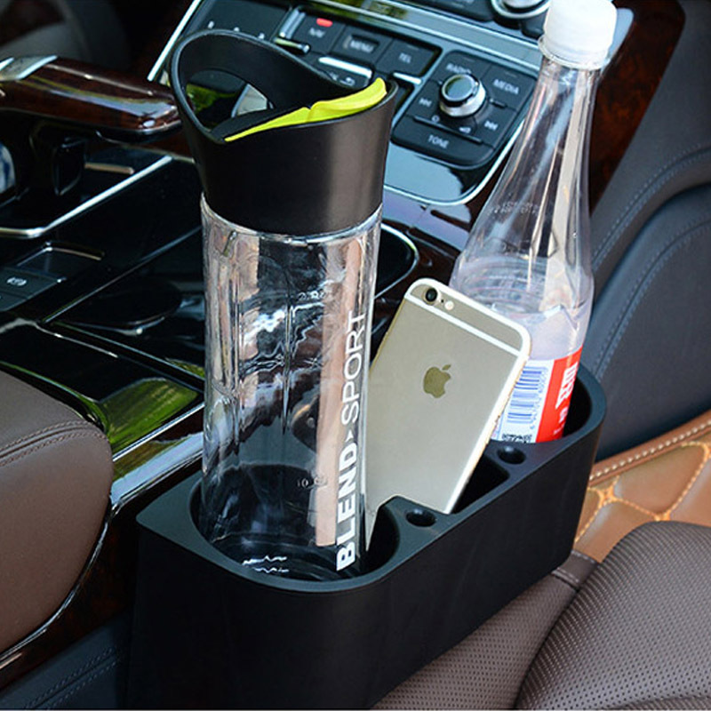 Car Car Multifunction Storage Rack Car Car Gap Pocket Water Cup Holder Mobile Phone Holder Storage Box Three-in-One