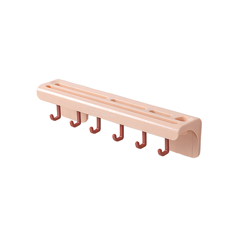 WallMounted PunchFree Kitchen Knife Rack Toolframe Kitchen Knife Storage Rack MultiFunctional Kitchen Knife Storage Rack