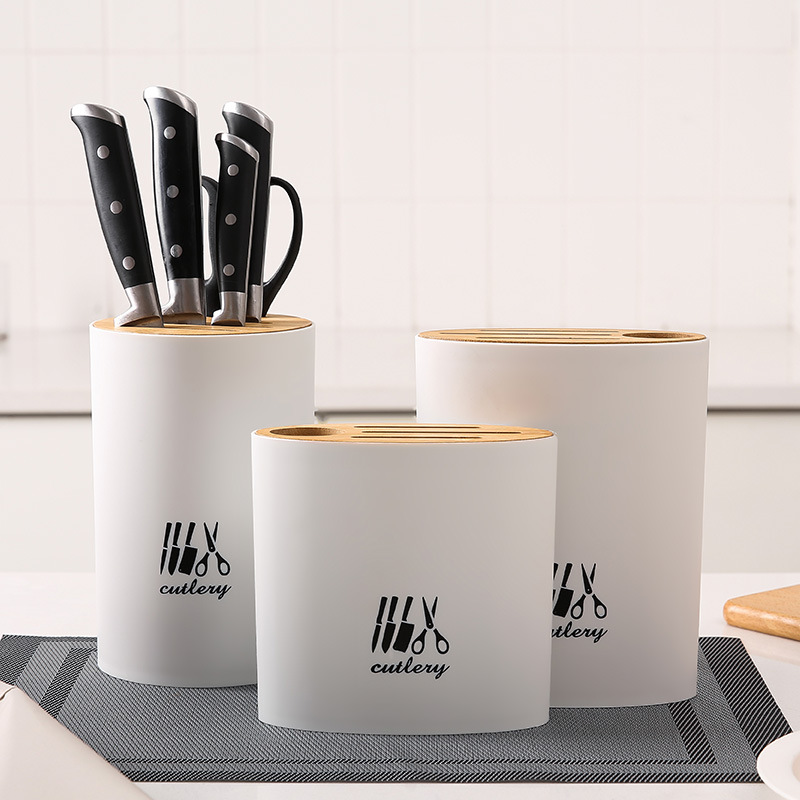 Simple Knife Storage Rack Household Kitchen Utensils MultiFunctional Storage Rack Kitchen Knife Holder Knife Holder
