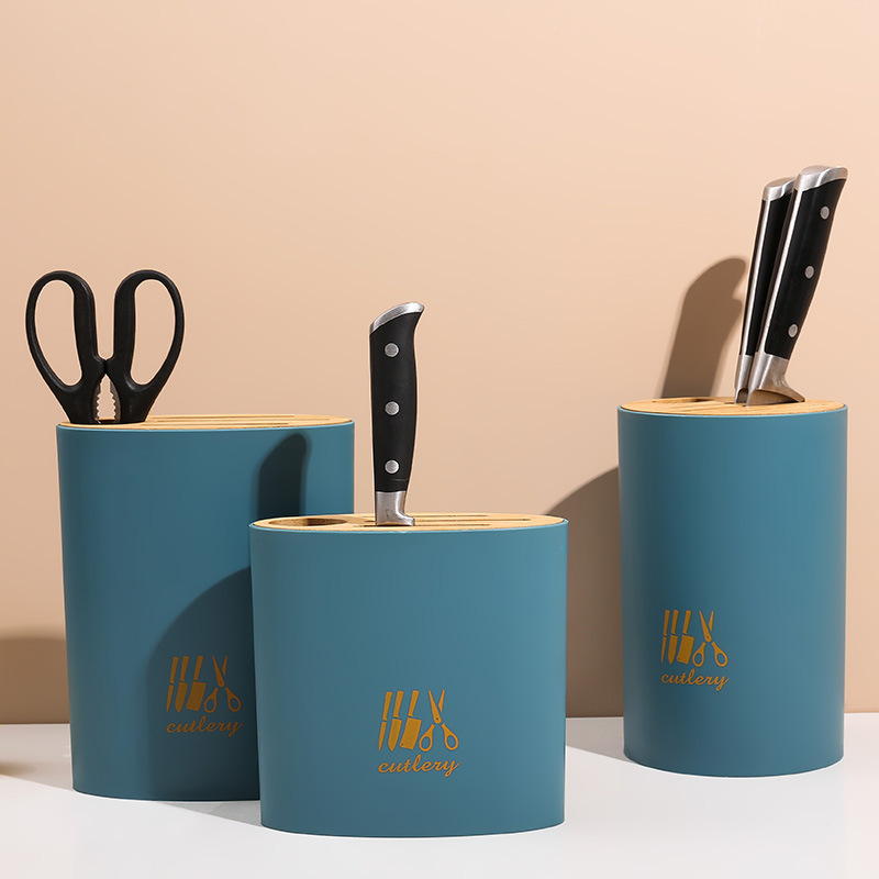 Simple Knife Storage Rack Household Kitchen Utensils MultiFunctional Storage Rack Kitchen Knife Holder Knife Holder