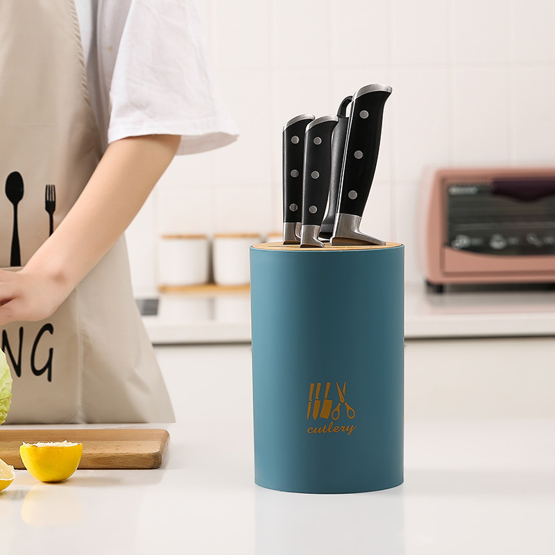 Simple Knife Storage Rack Household Kitchen Utensils MultiFunctional Storage Rack Kitchen Knife Holder Knife Holder