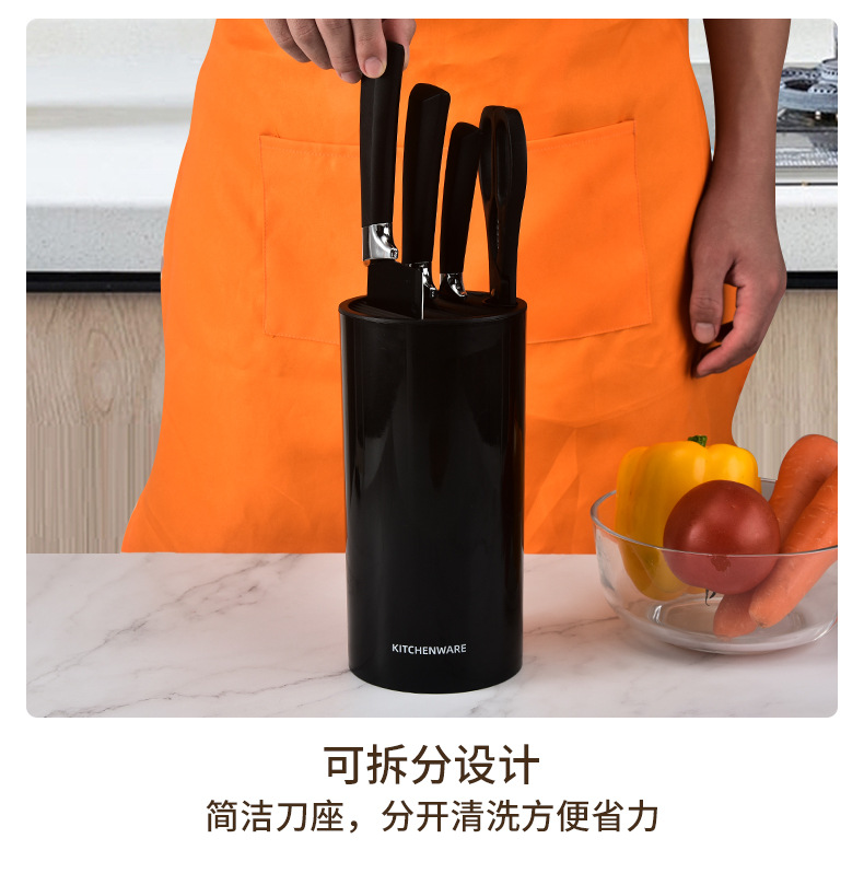 Factory Household Knife Storage Rack Storage Rack Kitchen Knife Holder Free Insert Simple Cylinder Knife Holder in Stock Factory Household Knife Storage Rack Storage Rack Kitchen Knife Holder Free Insert Simple Cylinder Knife Holder in Stock