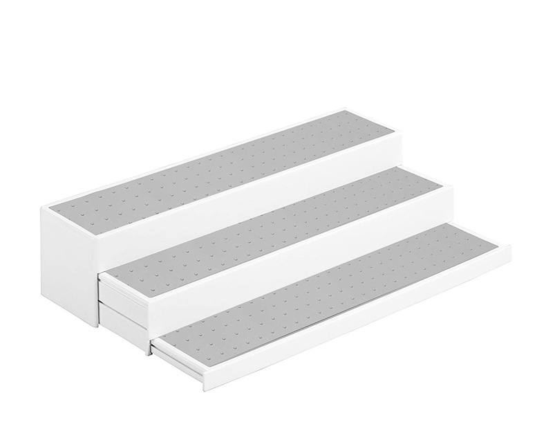 Triple-layer telescopic seasoning rack ABS seasoning storage rack Kitchen storage rack home storage 2019 new products Triple-layer telescopic seasoning rack ABS seasoning storage rack Kitchen storage rack home storage 2019 new products