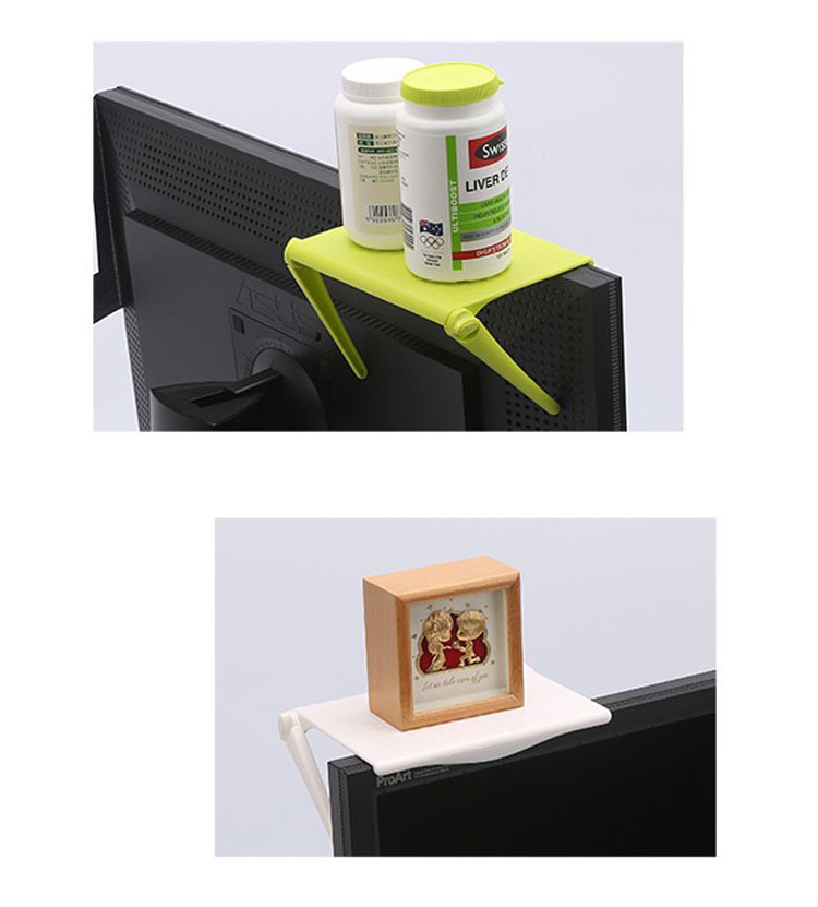 Creative multi-function shelf storage rack Computer LCD display shelf screen storage rack Creative multi-function shelf storage rack Computer LCD display shelf screen storage rack