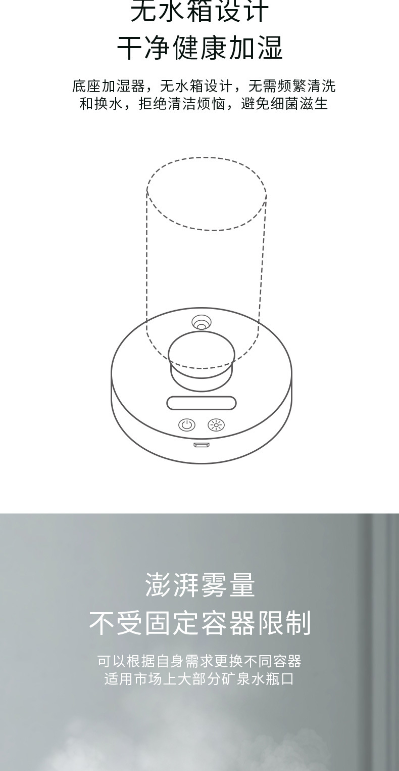 Jewelry Beauty Salon Travel Activity Gift Wholesale Nano Mist Sprayer New Portable Mini Humidifier