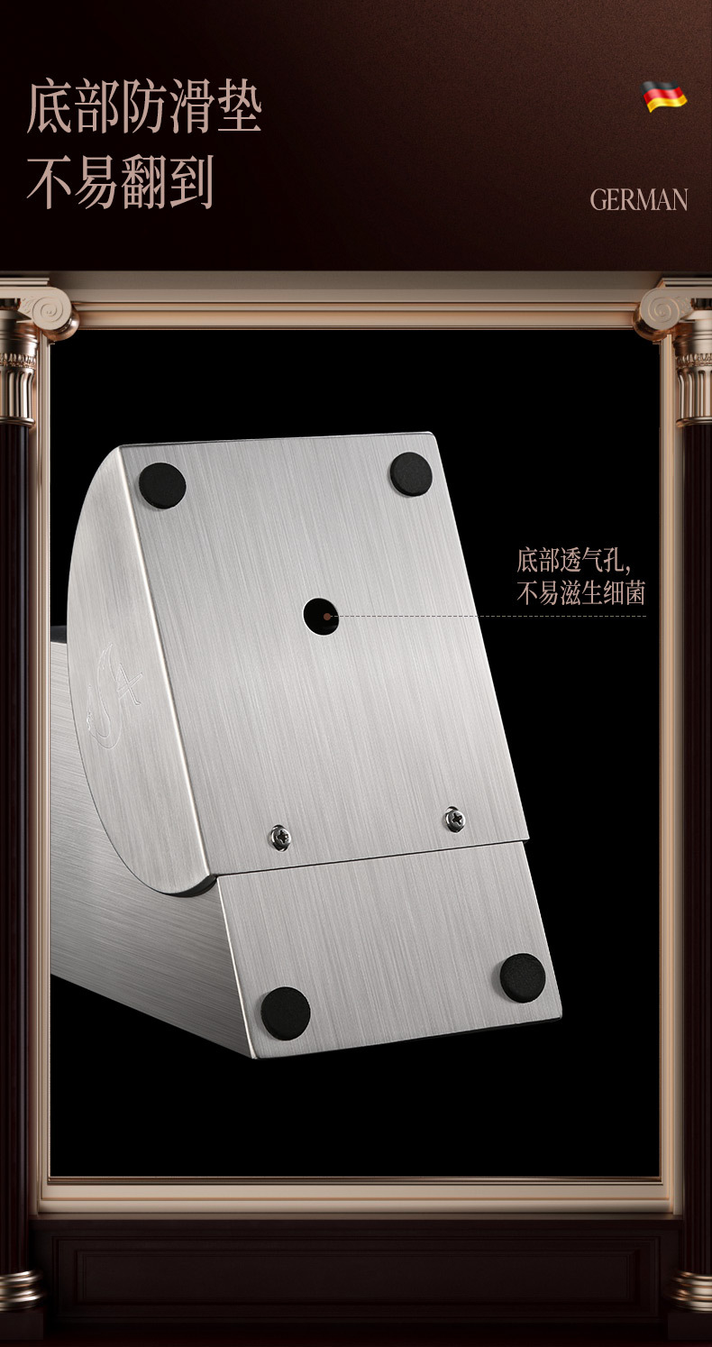 Stainless Steel Knife Holder AllSteel MultiFunctional Knife Storage Rack Household Knife Storage Rack Kitchen Supplies Stainless Steel Knife Holder AllSteel MultiFunctional Knife Storage Rack Household Knife Storage Rack Kitchen Supplies